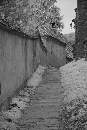 Spre cetatea Biertan