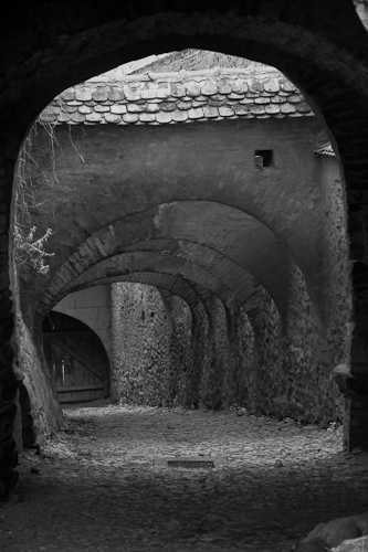 Bolti in cetatea Biertan