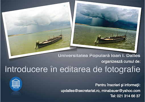 Introducere in editarea de fotografie